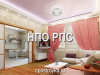Парящий натяжной потолок фото